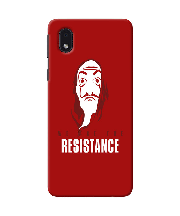Money Heist Resistance Quote Samsung M01 Core Back Cover