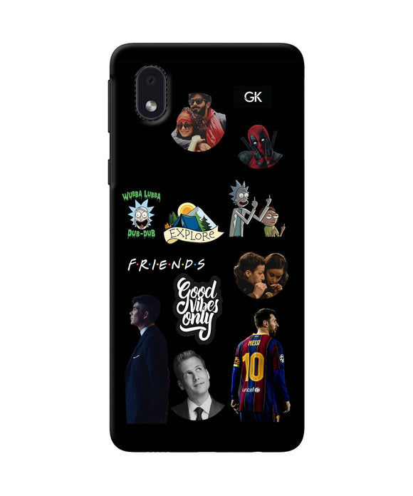 Positive Characters Samsung M01 Core Back Cover