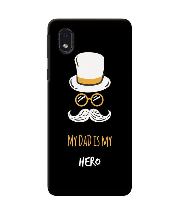 My Dad Is My Hero Samsung M01 Core Back Cover