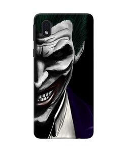 The Joker Black Samsung M01 Core Back Cover