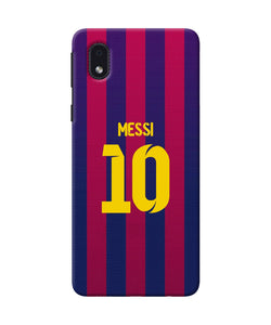 Messi 10 Tshirt Samsung M01 Core Back Cover