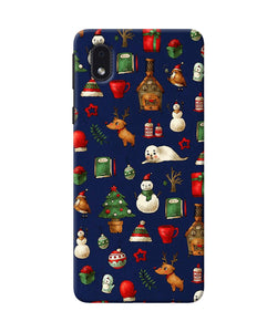 Canvas Christmas Print Samsung M01 Core Back Cover