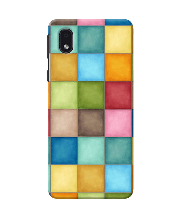 Abstract Colorful Squares Samsung M01 Core Back Cover