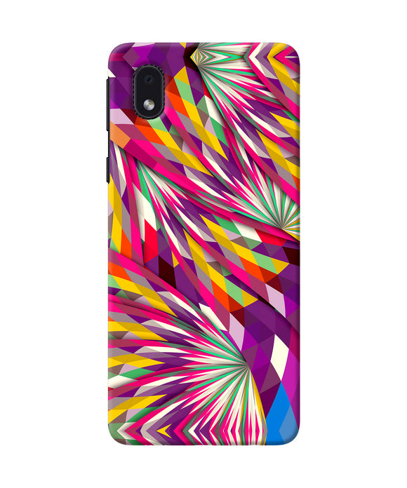 Abstract Colorful Print Samsung M01 Core Back Cover