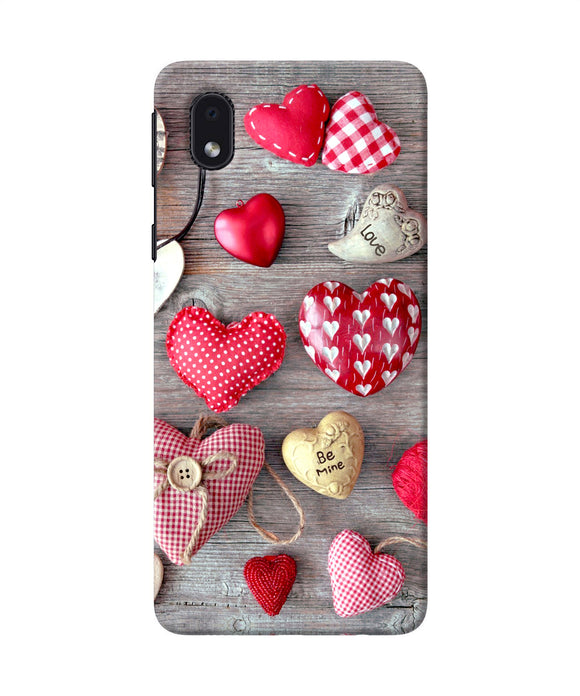 Heart Gifts Samsung M01 Core Back Cover