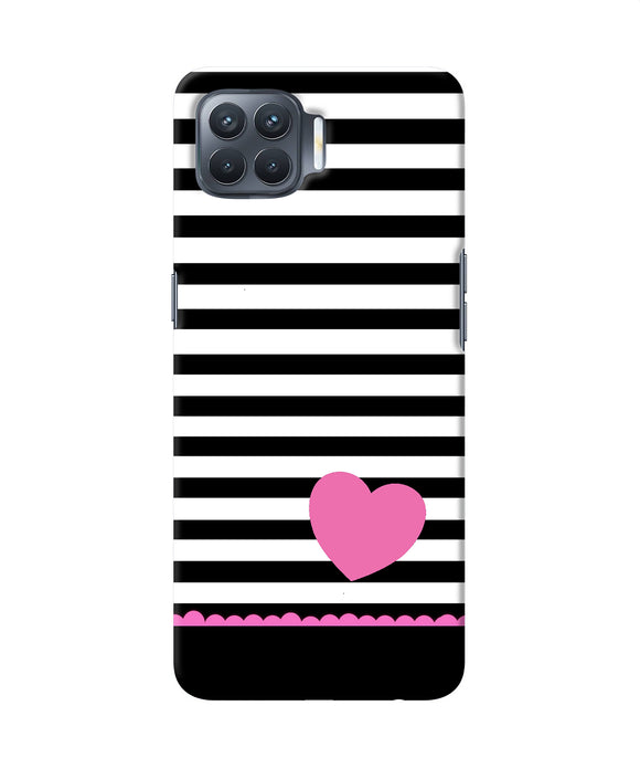 Abstract Heart Oppo F17 Pro Back Cover