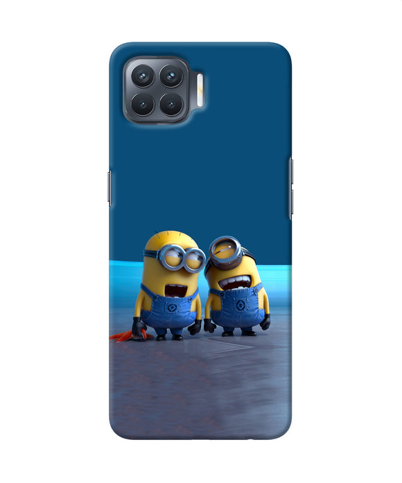 Minion Laughing Oppo F17 Pro Back Cover