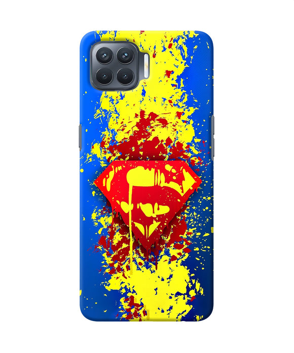 Superman Logo Oppo F17 Pro Back Cover