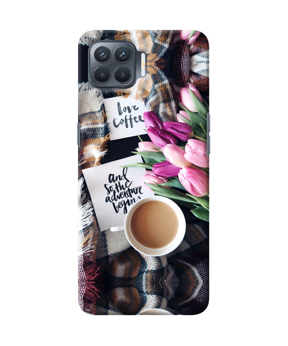 Love Coffee Quotes Oppo F17 Pro Back Cover