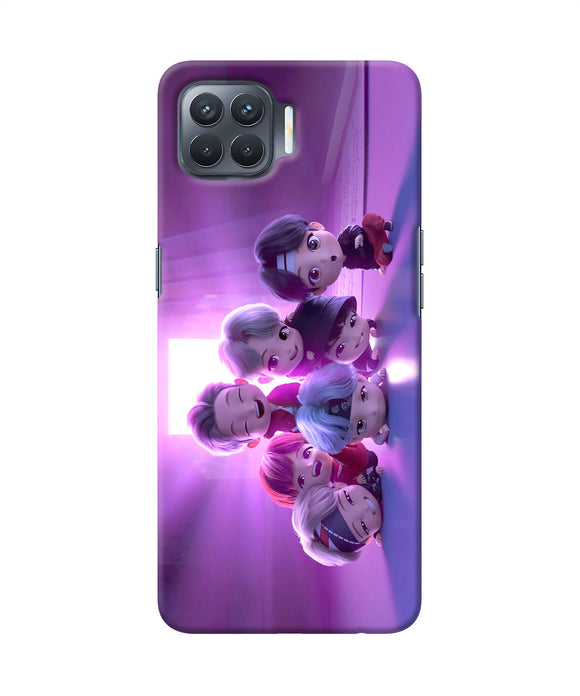 BTS Chibi Oppo F17 Pro Back Cover