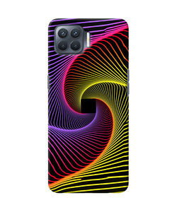 Colorful Strings Oppo F17 Pro Back Cover