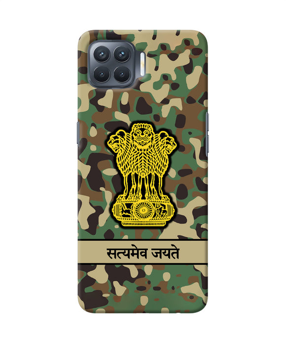Satyamev Jayate Army Oppo F17 Pro Back Cover