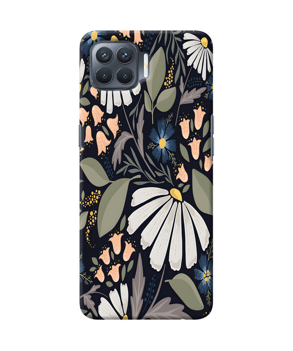 Flowers Art Oppo F17 Pro Back Cover