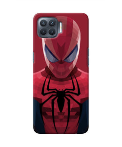 Spiderman Art Oppo F17 Pro Real 4D Back Cover