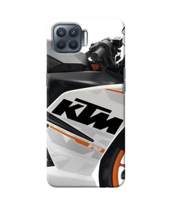 KTM Bike Oppo F17 Pro Real 4D Back Cover