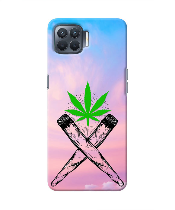 Weed Dreamy Oppo F17 Pro Real 4D Back Cover