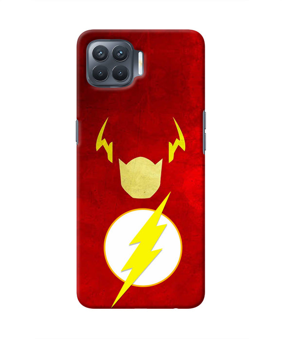Flash Character Oppo F17 Pro Real 4D Back Cover