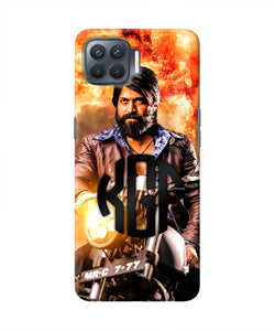 Rocky Bhai on Bike Oppo F17 Pro Real 4D Back Cover