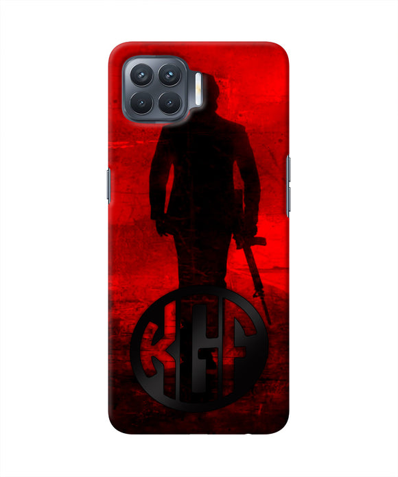 Rocky Bhai K G F Chapter 2 Logo Oppo F17 Pro Real 4D Back Cover