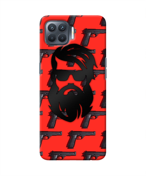 Rocky Bhai Beard Look Oppo F17 Pro Real 4D Back Cover