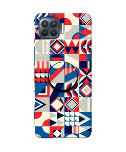 Colorful Pattern Oppo F17 Pro Pop Case