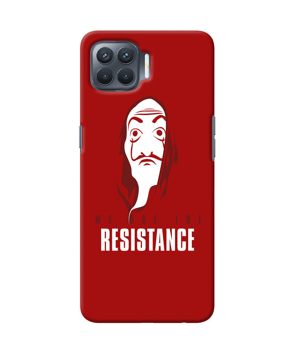 Money Heist Resistance Quote Oppo F17 Pro Back Cover