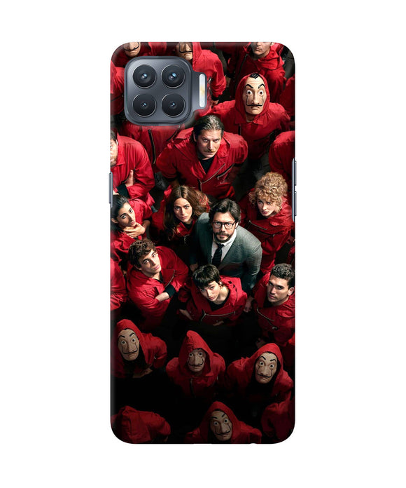 Money Heist Professor with Hostages Oppo F17 Pro Back Cover