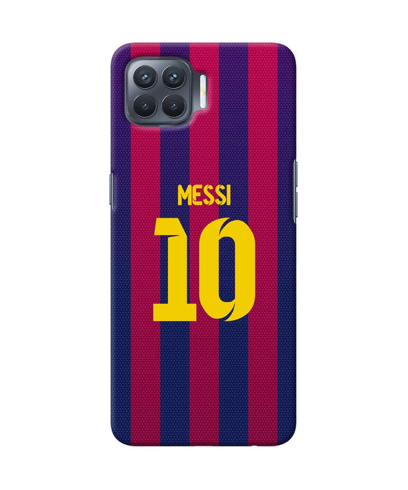 Messi 10 Tshirt Oppo F17 Pro Back Cover
