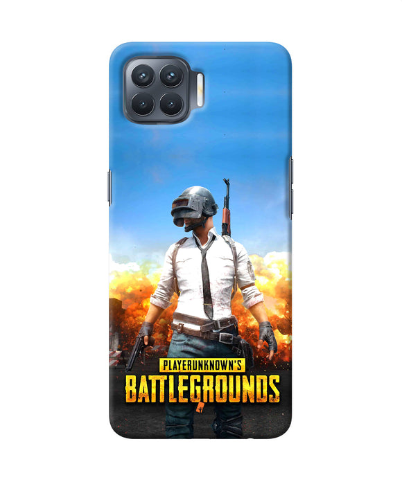 Pubg Poster Oppo F17 Pro Back Cover