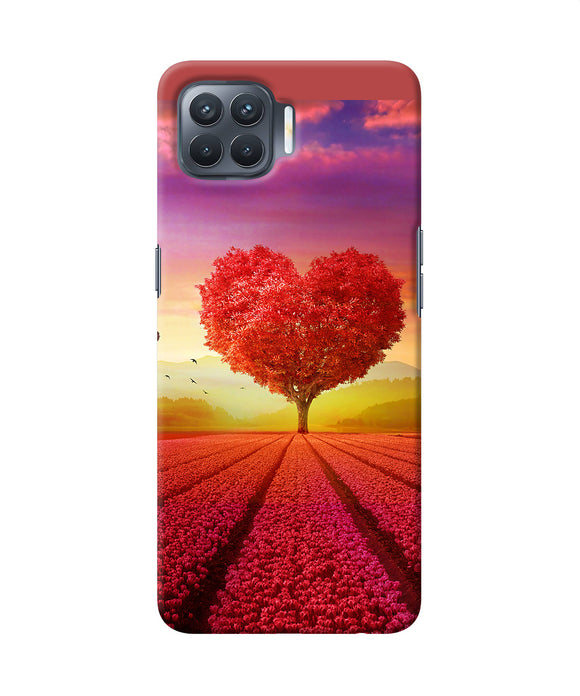 Natural Heart Tree Oppo F17 Pro Back Cover