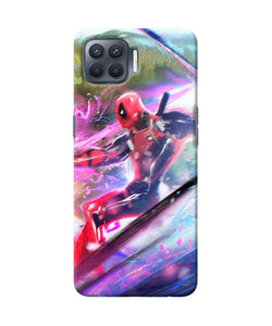 Deadpool Super Hero Oppo F17 Pro Back Cover