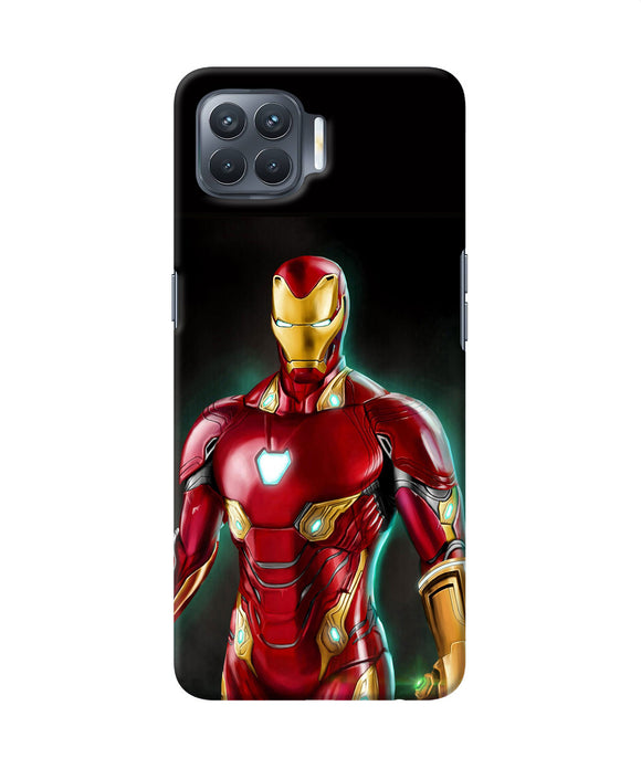 Ironman Suit Oppo F17 Pro Back Cover