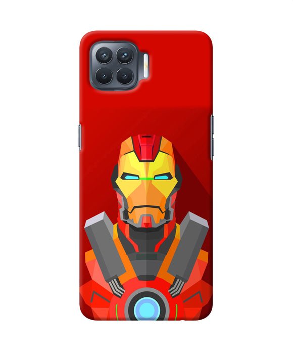 Ironman Print Oppo F17 Pro Back Cover
