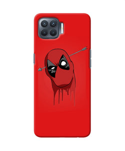 Funny Deadpool Oppo F17 Pro Back Cover