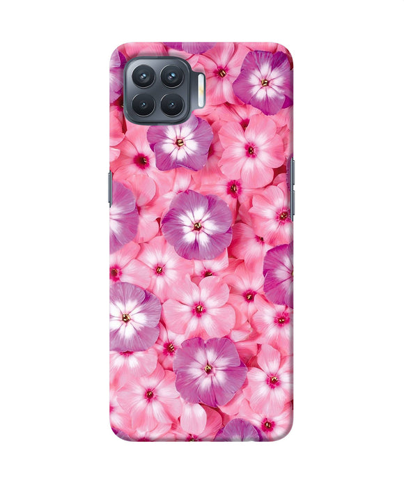 Natural Pink Flower Oppo F17 Pro Back Cover
