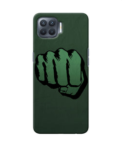 Hulk Smash Logo Oppo F17 Pro Back Cover