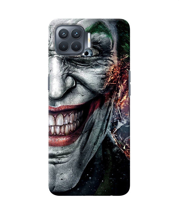 Joker Half Face Oppo F17 Pro Back Cover