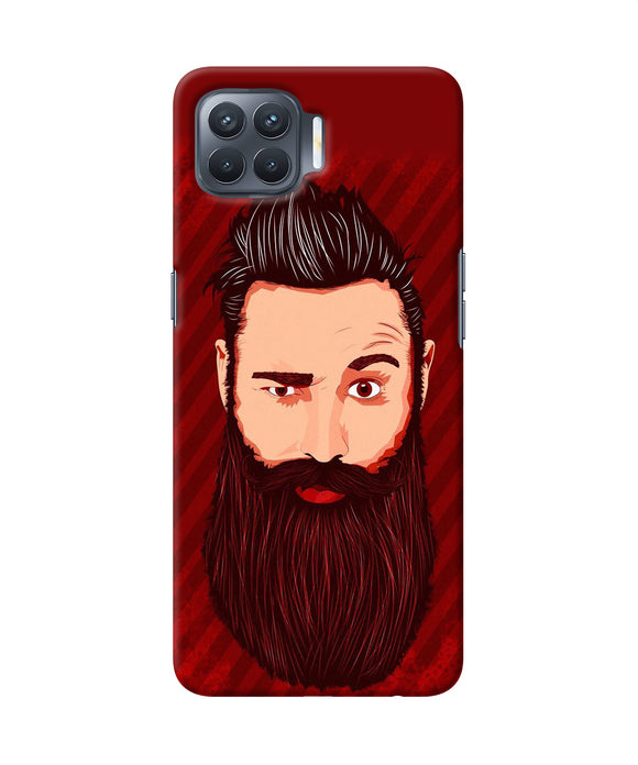 Beardo Character Oppo F17 Pro Back Cover