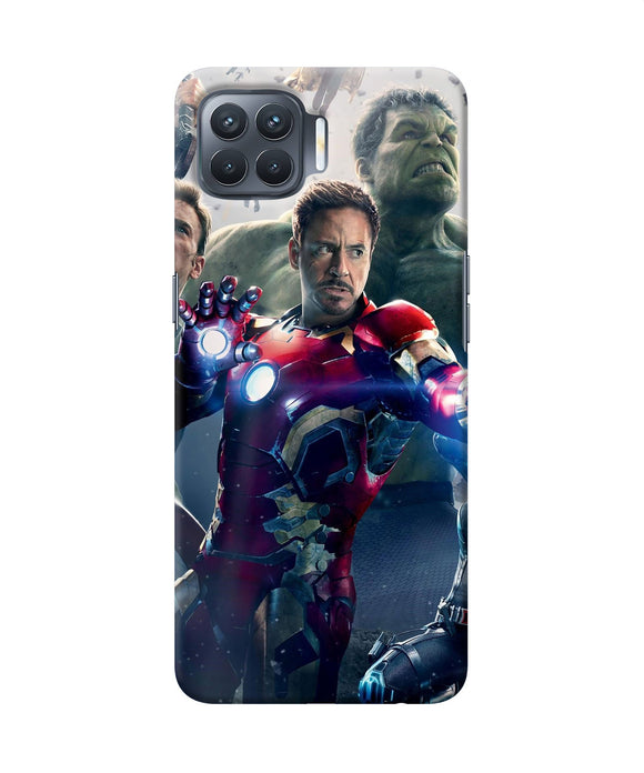 Avengers Space Poster Oppo F17 Pro Back Cover