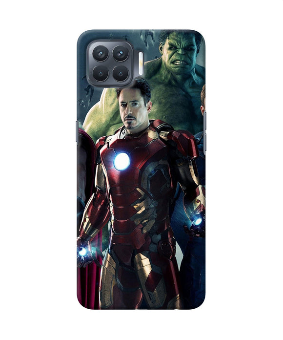 Ironman Hulk Space Oppo F17 Pro Back Cover