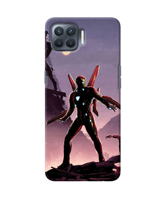 Ironman On Planet Oppo F17 Pro Back Cover