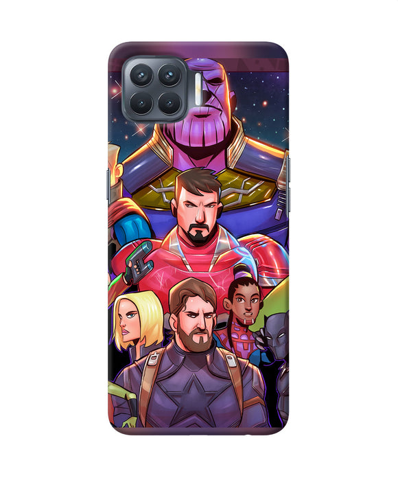 Avengers Animate Oppo F17 Pro Back Cover