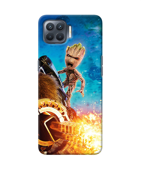 Groot Angry Oppo F17 Pro Back Cover