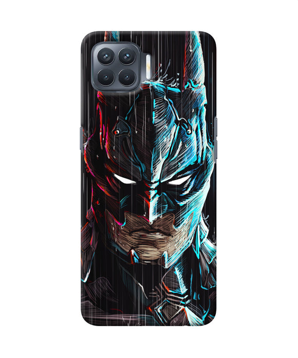 Batman Face Oppo F17 Pro Back Cover