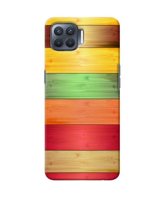 Wooden Colors Oppo F17 Pro Back Cover