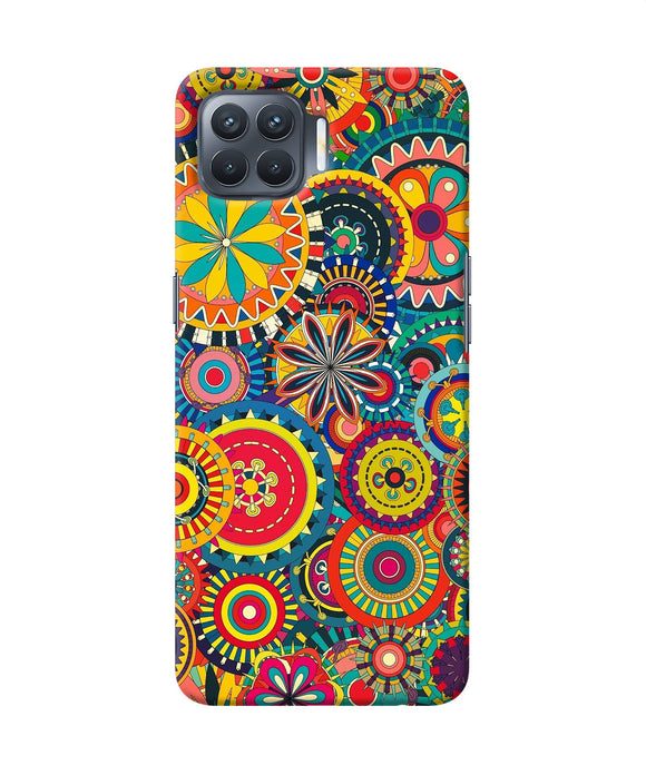 Colorful Circle Pattern Oppo F17 Pro Back Cover