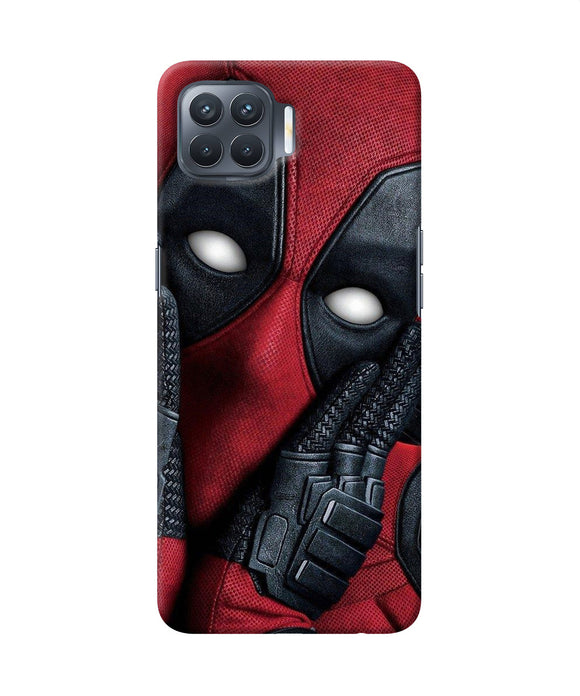 Thinking Deadpool Oppo F17 Pro Back Cover