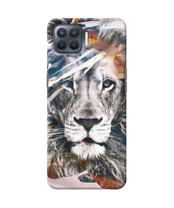 Lion Poster Oppo F17 Pro Back Cover