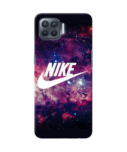 Nike Galaxy Logo Oppo F17 Pro Back Cover