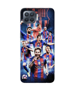 Messi Fcb Team Oppo F17 Pro Back Cover